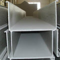 Rain Gutter Competitive Price Fiberglass FRP  Plastic Black Cover  Outdoor