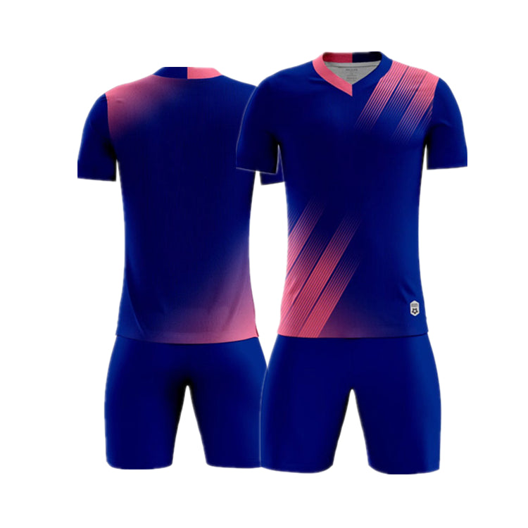 Wholesale Supplier Team Design Breathable Sport Wear Soccer Shirt Set Quick Dry Adult Black Custom Football Uniform Jersey Kit
