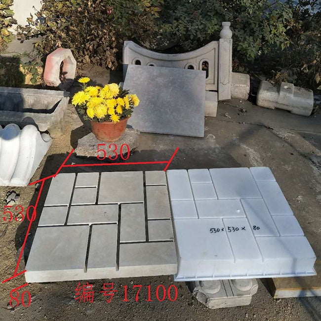 Factory Price Precast Decorative Concrete Interlock Paver Plastic Molds for Sale
