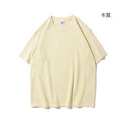 Blank Cotton Street Wear Tshirt Oversized Drop Shoulder T-shirt Custom High Quality Printing Heavy Weight T Shirt for Men