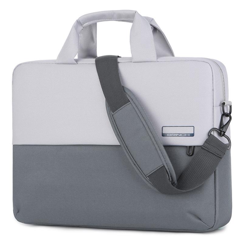 tb046 new shoulder messenger leather bag portable maletin business handbag business laptop briefcase for men