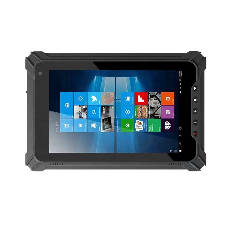 Rugged Tablet for Windows 10 OS Jasper lake N5100 with removable 10000mAh battery RJ45 RS232 Port industrial handheld tablet