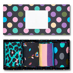 Custom Logo Men'S Womens Funny Designer Cotton Crew Socks Box Packaging Fashion School Colorful Sport Dress Happy Socks Box Gift