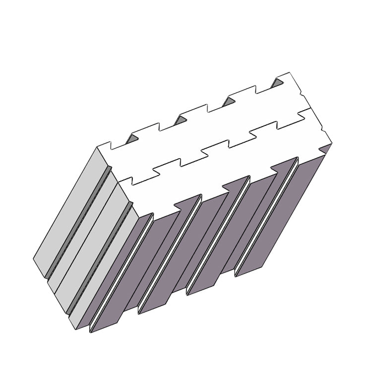 EPS Customized  Aluminum   Insulation  Concrete Foam  Insert Brick Block Mould  for foundation of the buildings