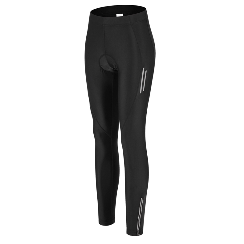 HOSTARON Cycling Long Pants For Women with 3D Padded Breathable Reflective MTB Biking Tights Bicycle Leggings Sports Trouser