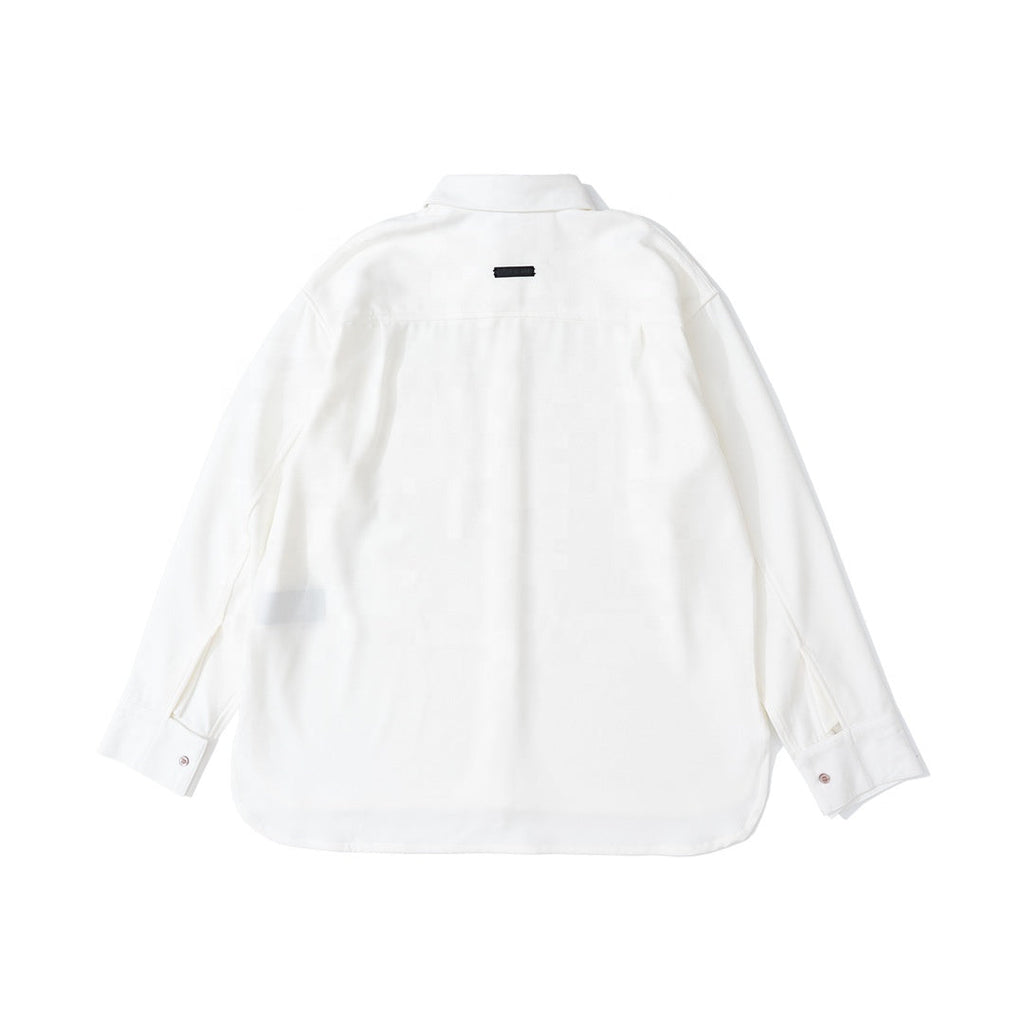 wholesale 100% cotton Designer dress shirts button down mens shirts long sleeve oversized  white shirts casual blouse