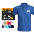 Blank Logo Custom Printing Men's T Shirt Tshirt Cotton Plain Golf Polo Shirt