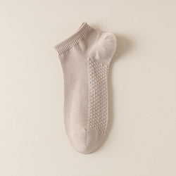 Custom Printed logo Thick Cotton Gym Short low Cut Sporty Socks Non Slip Men Outdoor Running Ankle Socks