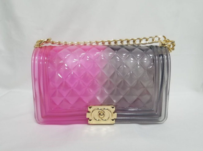 women jelly purse hand bags designer wholesale rainbow bag 2021 women ladies shoulder handbags candy jelly bags