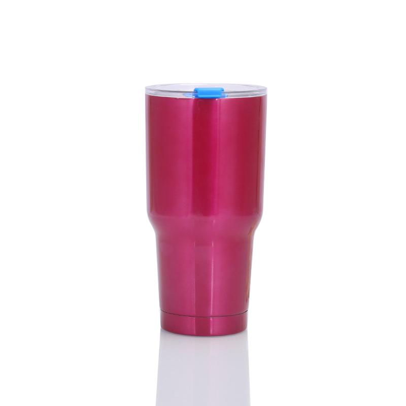 curving stainless steel tumblers double wall insulation coffee mugs curve wine cup with lid
