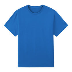 HIC Custom 170G 100% Cotton Printing Logo Tee Shirts Blank Embroidery Unisex Anti-wrin Base Layer Fitness T Shirts