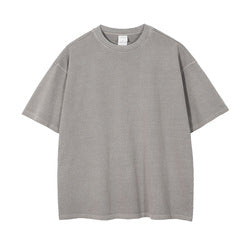 Nice Youpin clothes men direct-to-garment print DTG digital print oversize high street wear tshirt high quality acid washed tshi