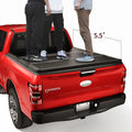 Easy Install Aluminum Alloy Hard Tri-fold Pickup Truck Bed Ram 1500 Tonneau Cover for JAC t8