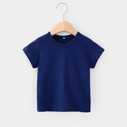 Cotton Comfort: Blank Plain Children's T-shirts for Every Occasion