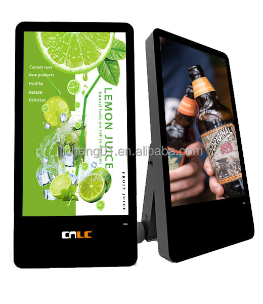 semilla outdoor Advertising Screens Battery Powered 4k full hd player Digital Signage Movable interactive LCD