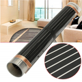 24v  110v 220vPTC Electric Floor Heating Products Far Infrared Carbon Fiber Heating Film Floor Heating Systems