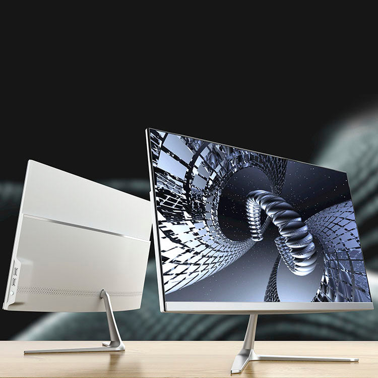2021 NEW Super Thin computer all-in-one pc 23.8inch HD screen back light business all in one pc desktop support