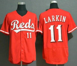 Wholesale 2022 New Hot Sale Stitched Baseball Jersey Cincinnati Red #7 Eugenio Suarez #9 Moustakas Top Embroidery Sport Jersey