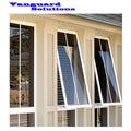 AS2047 Top Single hung window roof double glazed aluminium awning window aluminum thermal break window casement glass windows