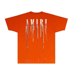 Amiry NEW Mens Womens Designer T shirts Printed Fashion man T-shirt Top Quality Cotton Casual Tees Short Sleeve Luxury Hip Hop