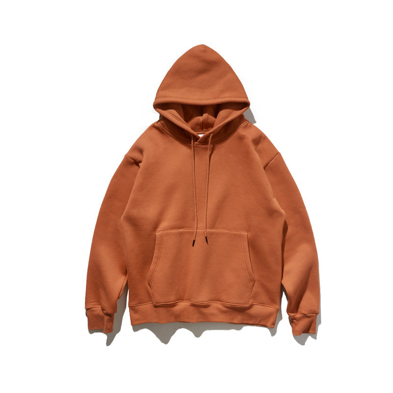 custom logo 350 grams mens thick fleece lined mens hoodies oversized high quality blank hoodies unisex