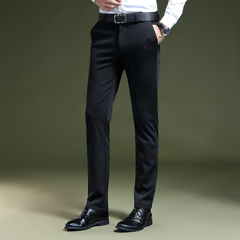2023 new arrival Men Pants business casual high rebound easy-care upmarket fashion pant