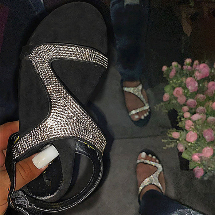 new fashion style ladies fancy sandal high quality ladies slippers sandal femme shoes women
