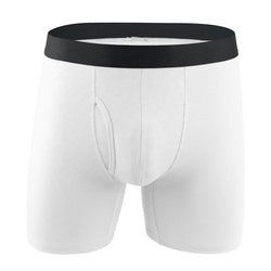 High quality mens Classic solid Cotton stretch Briefs boxers shorts Open Fly Pouch Men's underwear