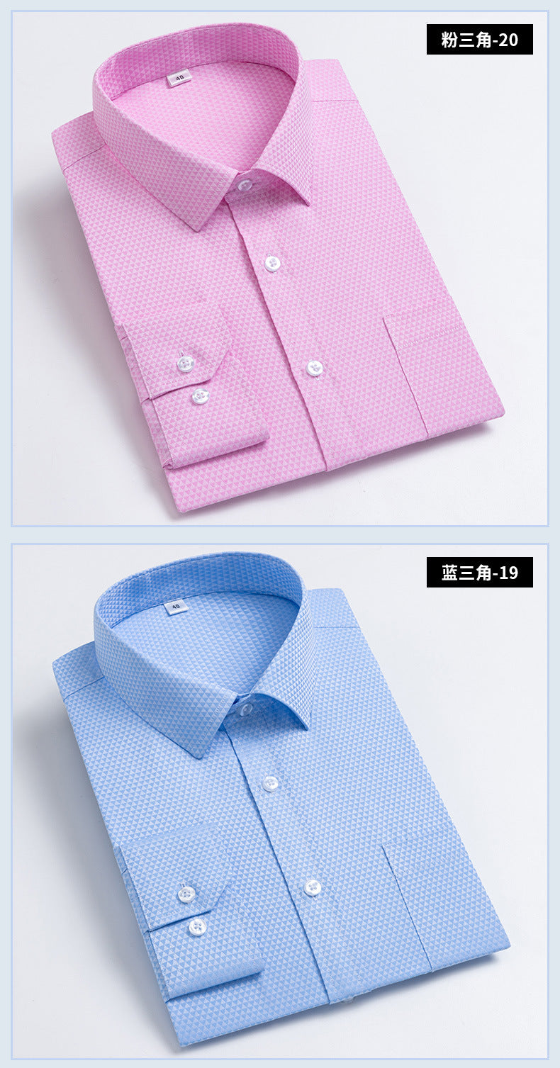 Button-down Shirt long sleeve formal dress shirt custom slim fit casual shirt for men