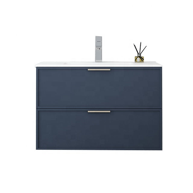 Foshan China Customized Single vanity Bathroom With Sink Modern Bathroom Cabinets For Sale