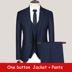 OXGIFT Wholesale 3 pieces plus size men's suits & blazer