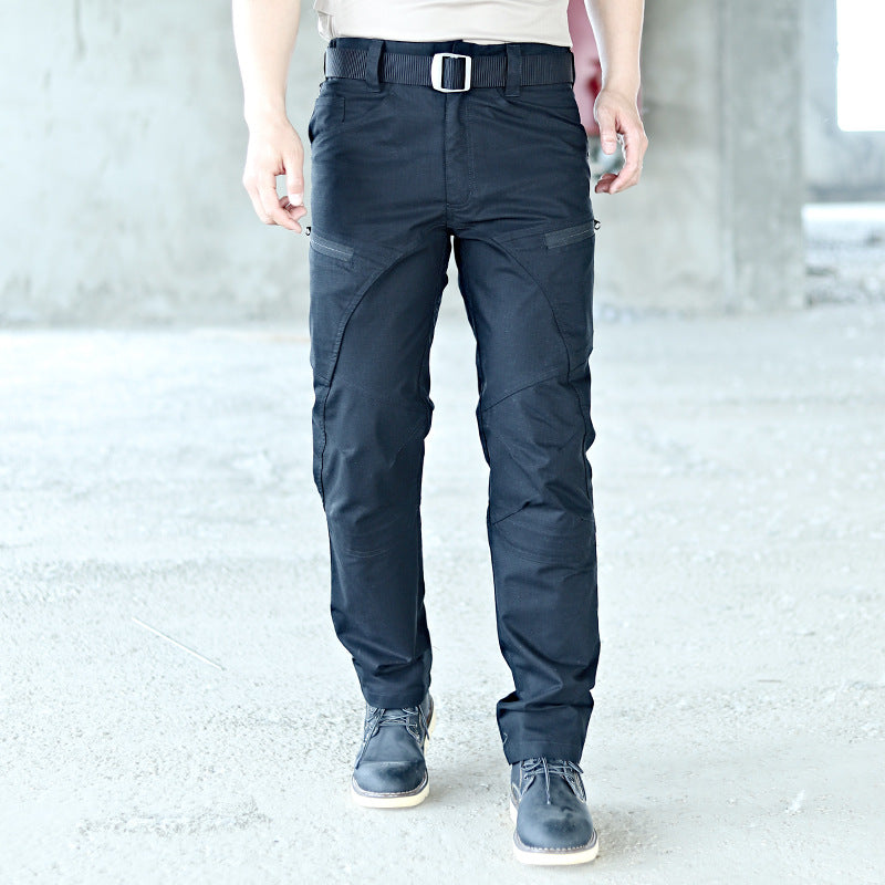 Wholesale Outdoor Elastic Two Tone Waterproof Pants Tactical Pants Men Cargo Pants