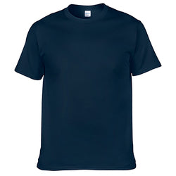 Wholesale Blank T Shirt Custom 100% Cotton t-shirt Printing logo for Mens Plain t shirts Printed White Black T Shirt