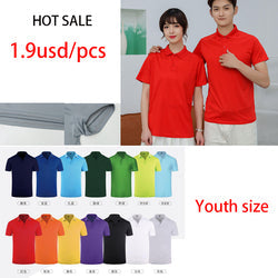 Wholesale school uniforms summer children boys girls polo t-shirts for kids blank custom logo plain t shirts kids polo shirts