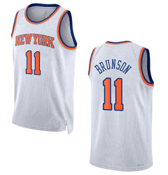 2023 Jalen Brunson New York 11 Knick Basketball Jerseys Stitched American Basketball Sport Jersey Running Shirts Top BLue Black