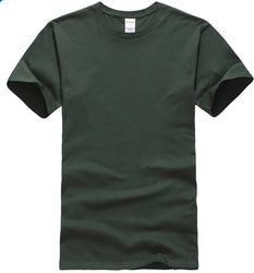 Free shipping mix size color high quality 100% premium cotton t-shirt , custom print men t shirt with your logo or design print