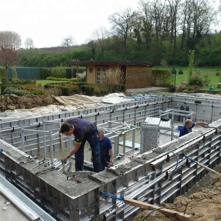 Recycling aluminium concrete wall forms for sale