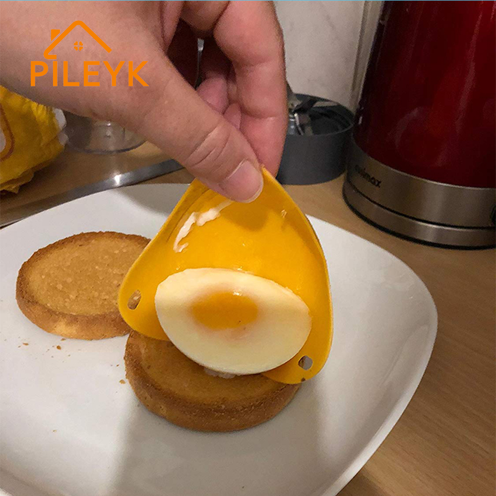 silicone egg poacher cups premium silicone poaching pods for stovetop or microwave basting egg cooker nonstick kitchen toys