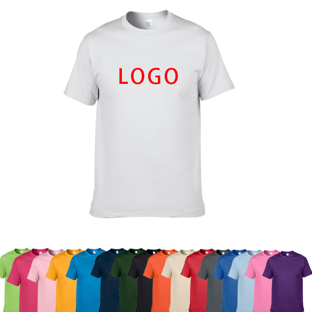 Wholesale 100% Cotton High Quality Custom Men's T-Shirt Printing Your Brand T Shirt Men Graphic Tees Shirt Women Oversize White