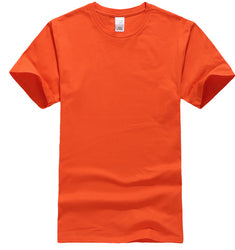 Free shipping mix size color high quality 100% premium cotton t-shirt , custom print men t shirt with your logo or design print