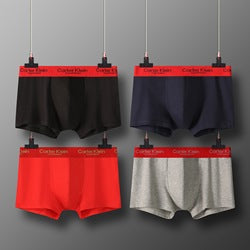 Wholesale Stock Lot Underwear For Man Classical Cotton Boxershorts Male Basics Boxer Briefs