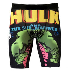 Oem Factory Quick Dry Long Boxers For Man Fashion Beach Swimsuits Full Printed Men Underwear