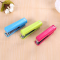High quality modern office No. 10 pin colorful plastic office school students manual stapler