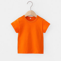 Cotton Comfort: Blank Plain Children's T-shirts for Every Occasion