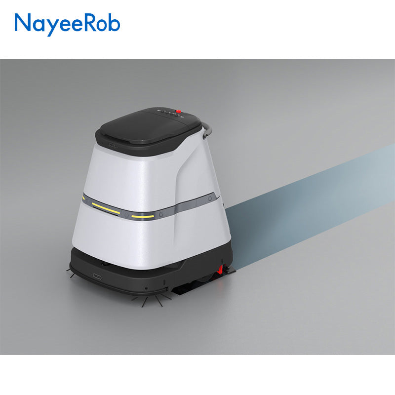 NayeeRob Automatic Intelligent Vacuum Cleaner Robot Sweeping and Scrubbing Industrial Cleaning Robots