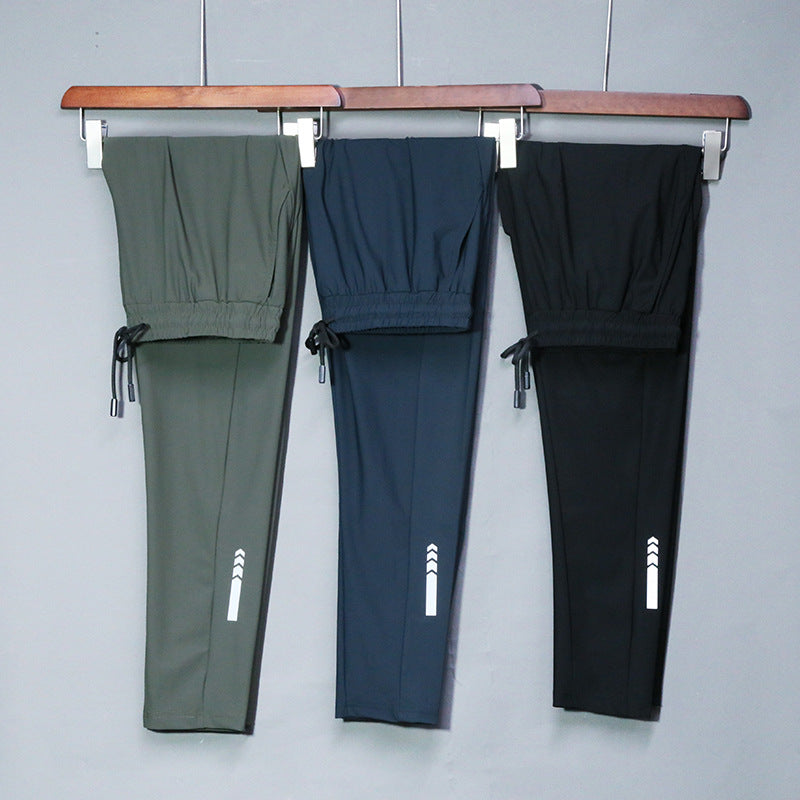 Mens Sport Slim Fit Pants Joggers Sweatpants Men Clothes Casual Streetwear Track Running Trousers for Fitness workout