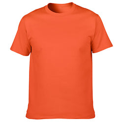 Tee Shirts Company Promotional Logo Printed Bulk Plain Staff Uniform Adult 180g White 100 Cotton Unisex Custom Men's T-Shirts