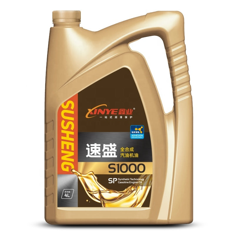 SAE Sp 5W30/5W40 Fully Synthetic Gasoline engine Oil Factory Provide OEM Service with Good Price