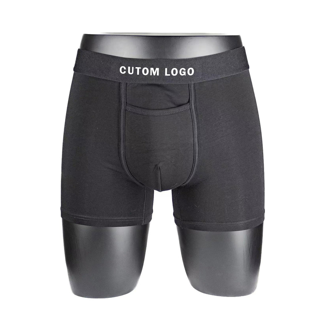 Custom Logo Best Quality Cotton Boxer For Men Underwear With Private Logo Mens Briefs & Boxers Underwear Factory