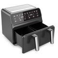 New Kitchen Appliance Double Two Dual Zone 2 Basket steam air fryer